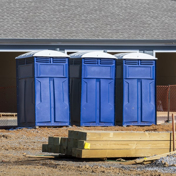 what is the cost difference between standard and deluxe portable restroom rentals in Brownfields LA